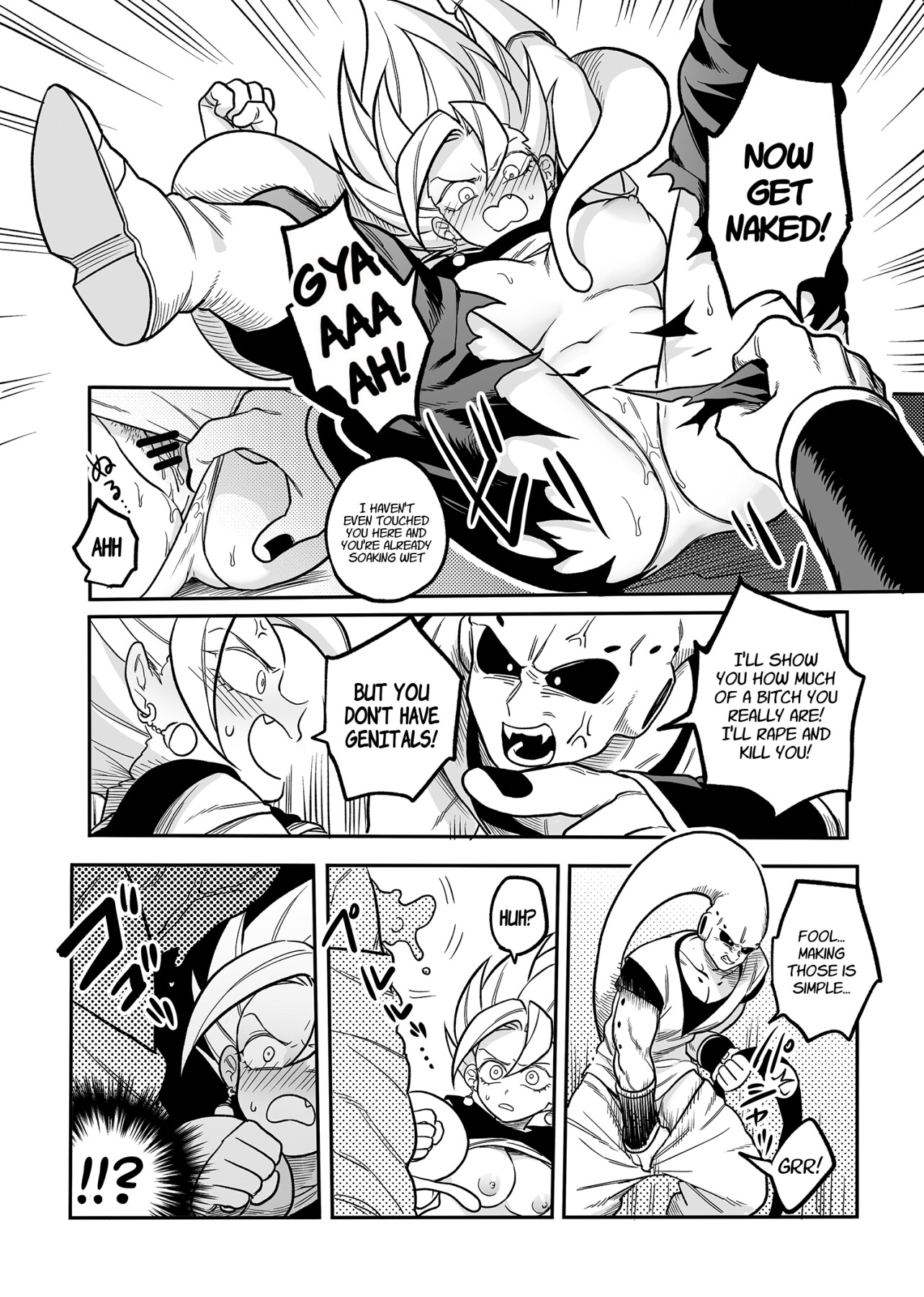 Hentai Manga Comic-You're Just a Small Fry Majin...-Read-6